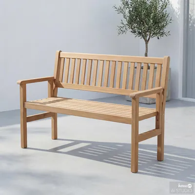 Produktbild von home24 Gartenbank - Akazie