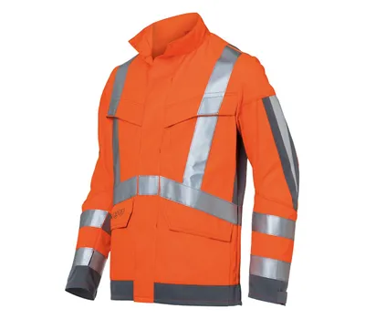 Produktbild von Kübler Protectiq high Vis Jacke arc1 PSA 3 warnorange/anthrazit Gr. 60