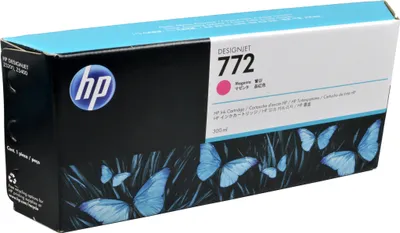 Produktbild von HP 772 Magenta DesignJet Druckerpatrone, 300 ml, HP Designjet Z5200 PostScript Drucker, Thermal Inkjet, Magenta, CN629A, Singapur, 283 mm