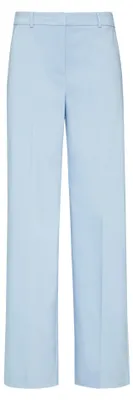 Produktbild von comma Hose Loose Fit Wide Leg Mid Rise Blau Größe 34
