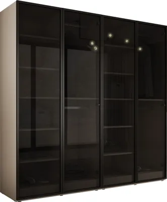 Produktbild von Kleiderschrank, Sandbeige, 2 x 100 x 200 x 51 cm