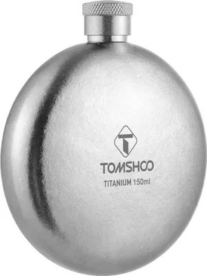 Obrázek produktu pro Titanové placatky, 150 ml, pánské placatky na whisky, lehké titanové placatky na víno, kempingové placatky, titanové láhve