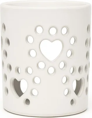 Obrázek produktu pro ARÔME HOME ELEMENTS Aromalampa 11,5 cm, Srdce, bílá