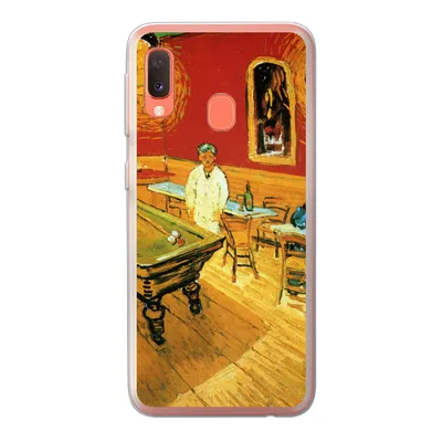 Produktbild von MuchoWow® Handyhülle Schutzhülle Hülle für Samsung Galaxy A20e Das Nachtcafé - Vincent van Gogh Silikon Softcase Handy Hülle - Abdeckung