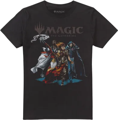 Produktbild von Magic The Gathering - "Supergroup" T-Shirt für Herren TV2920 (3XL) (Schwarz)