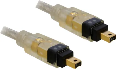 Zdjęcie produktu dla DeLOCK FireWire A/A, 1.0m, Szary, Męska/Męska, 1 m