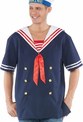 Produktbild von Matrose Seemann Marine Offizier Schiff Karneval Herren Kostüm 58
