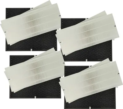 Produktbild von vhbw 8-teiliges Filter-Set Ersatz für Winix 114290, 524540 für Luftreiniger - HEPA-Filter, Aktivkohlefilter