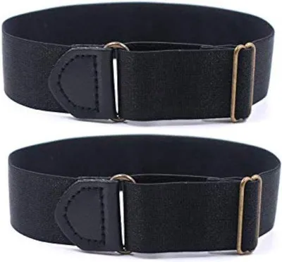Obrázek produktu pro Elastické náramky s protiskluzovými sponami na rukávy pro košile - 1 pár