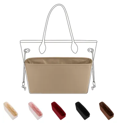 Zdjęcie produktu dla Omgoods - Organizer do torebki, przeznaczony do modelu Neverfull, lekka wkładka do torebki