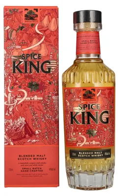 Produktbild von Wemyss Malts SPICE KING Blended Malt Scotch Whisky 46% Vol. 0,7l in Geschenkbox