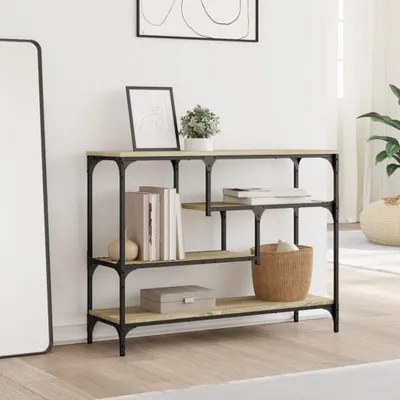 Obrázok produktu pre vidaXL Konzolový stolík Sonoma dub 100x30x75 cm materiál na báze dreva