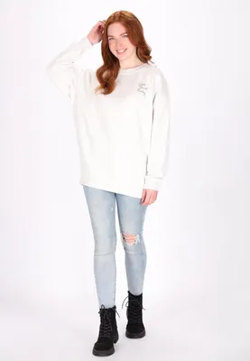Produktbild von SAPORTA damen sweatshirt - wollweiss melange, M