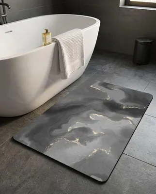 Obrázok produktu pre Diatomitová podložka do kúpeľne, rýchloschnúca a protišmyková