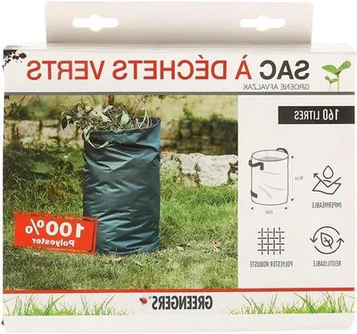 Produktbild von Gartenabfallsack 160L - Selbststabil, Grün