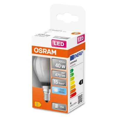 Immagine prodotto di LEDVANCE 4058075437081 Lampadina LED Bianco freddo 4000 K 4 W E14 E