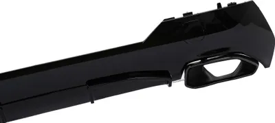 Produktbild von Stoßfänger Diffusor Endrohre für BMW 4er G22 G23 M Sport 2020+ M440i Design Schwarz.