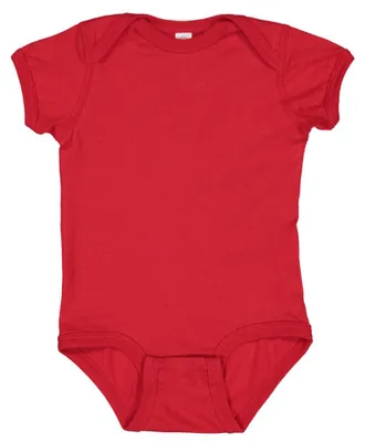 Imagen del producto de Rabbit Skins - Body para bebé, manga corta, modelo LT2741 (18 meses) (Rojo)