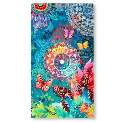Produktbild von Beach towel HIP 100x180 cm - mandalas and butterflies