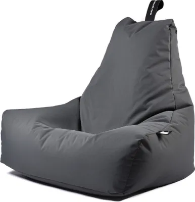 Produktbild von Extreme Lounging - b-bag mighty-b - Sitzsack für Erwachsene - innen und außen - uv- und wasserbeständig - grau