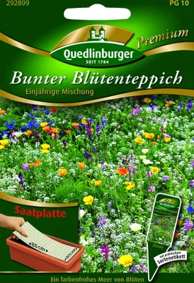 Produktbild von Saatplatte Bunter Blütenteppich