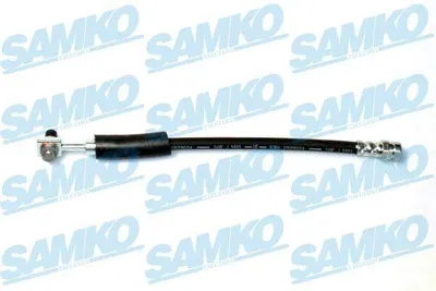Produktbild von SAMKO 6T49382 Bremsschlauch für VW Golf VII Schrägheck (5G1, BQ1, BE1, BE2) Golf VII Variant (BA5, BV5) T-Roc (A11) Golf VIII Schrägheck (CD1)