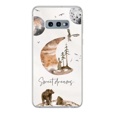 Produktbild von MuchoWow® Handyhülle Schutzhülle Hülle für Samsung Galaxy S10e Zitate - Kinder - Sprichwörter - Süße Träume - Jungen - Mädchen - Kinder Silikon Softcase Handy Hülle - Handy