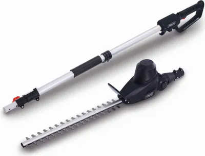 Image de Scheppach Taille-haies électrique télescopique ETHT500 | Moteur 500 W | Tête pivotante à 90° | 6 positions réglables | Epaisseur de coupe 16 mm | Longueur totale 2750 mm