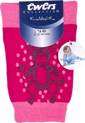 Produktbild von Ewers Krabbelknieschoner Feuerwehr/Teddy-Bär fuchsia 86