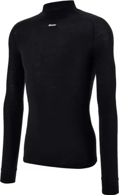 Image de SANTINI Maillot vélo manches longues - LANA - Noir M-L