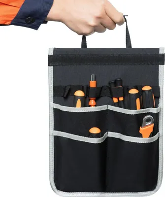 Obrázek produktu pro Vnitřní závěsná taška na nářadí Oxford Fabric Hardware Organizer pro tesaře elektrikáře