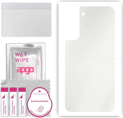 Produktbild von apgo Rückseite Schutzfolie, Matt, kompatibel mit Samsung Galaxy S22 Plus, Hinten Hydrogel-Displayschutzfolie mit Positionierhilfe, kratzfest, einfache Montage