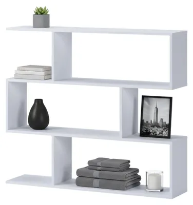 Immagine prodotto di Terzolas - Libreria, 110x25x96h cm Bianco, 3 Ripiani