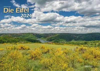 Immagine prodotto di Calendario illustrato Eifel 2024, formato A3, rilegatura a spirale