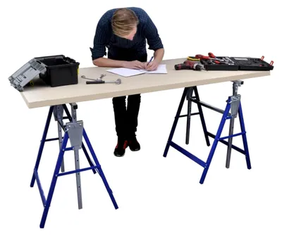 Produktbild von Gerüstböcke 2 Stück, verstellbar