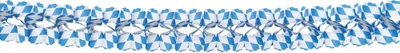 Produktbild von Boland Party Girlande Bayrische Raute Seidenpapier 4m Länge 16cm Durchmesser