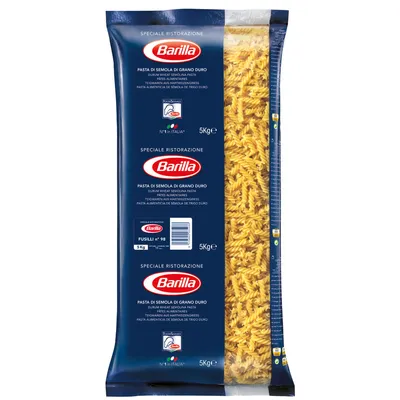 Obrázek produktu pro Barilla Pasta Fusilli č. 098 Těstoviny z tvrdé pšenice semoliny 5000g