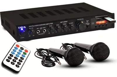 Produktbild von Verstärker Bluetooth USB MP3 Receiver 2 Mikrofone AMP4500BT