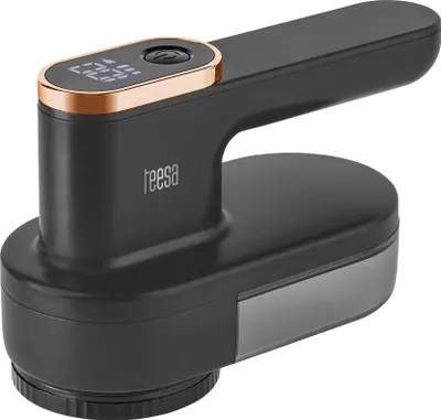 Zdjęcie produktu dla Przyrząd do usuwania kłaczków, 7200 obr./min, 6 ostrzy ze stali nierdzewnej, pojemność 90 ml, 5 W, USB-C, czarny