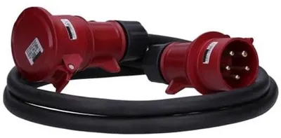 Productafbeelding van CEE-verlengkabel 5-polig 400V 32A met IP44 Bescherming - 2m