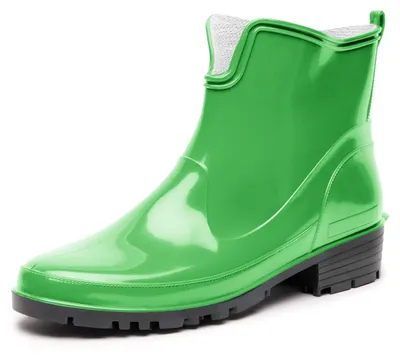 Produktbild von Ladeheid Damen Kurze Gummistiefel LA-930 (Grün, 36)