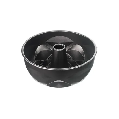 A bundt cake pan is shown against a white background.