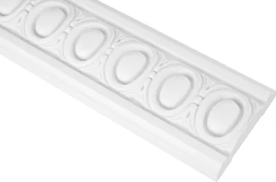 Produktbild von 2 Meter | Wand- und Deckenumrandung | Polyurethan| Fries | stoßfest | Perfect | 77x19mm | CR702