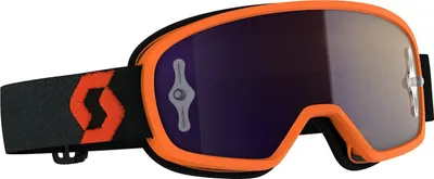Produktbild von Scott Buzz Pro Chrome Kinder Motocross Brille, orange/schwarz, Einheitsgröße