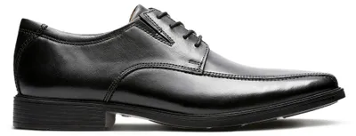 Obrázok produktu pre Clarks Tilden Walk pánske elegantné kožené poltopánky čierne 41
