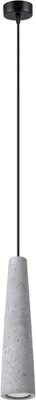 Produktbild von Pendelleuchte ELECTRA Beton 1xGU10 10W Beton 125x8x8cm Sollux Lighting