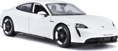 Zdjęcie produktu dla BBURAGO Porsche Taycan Turbo S 1:24, Model samochodu miejskiego, Wstępnie zmontowany, 1:24, Porsche Taycan Turbo S, Każda płeć, Metal, Plastik