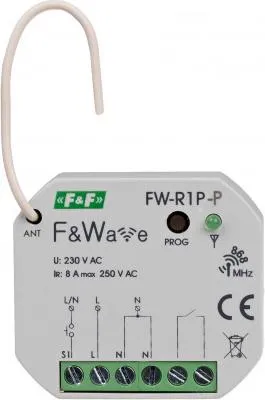 Zdjęcie produktu dla Przekaźnik bistabilny FW-R1P-P Wielofunkcyjny 1-kanałowy F&Wave 0911