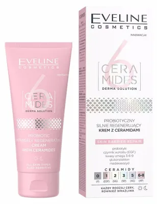 Produktbild von Eveline Cosmetics 6 Ceramides – feuchtigkeitsspendende, beruhigende Gesichtscreme