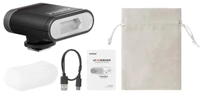 Zdjęcie produktu dla Lampa błyskowa, liczba przewodnika GN12, kompaktowa konstrukcja, autofokus AF100